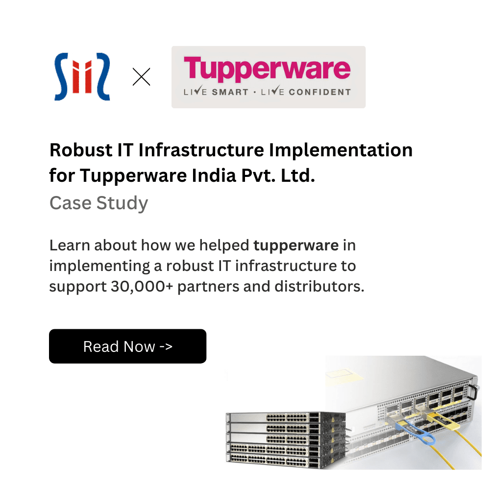 SiiS Logo with Tupperware